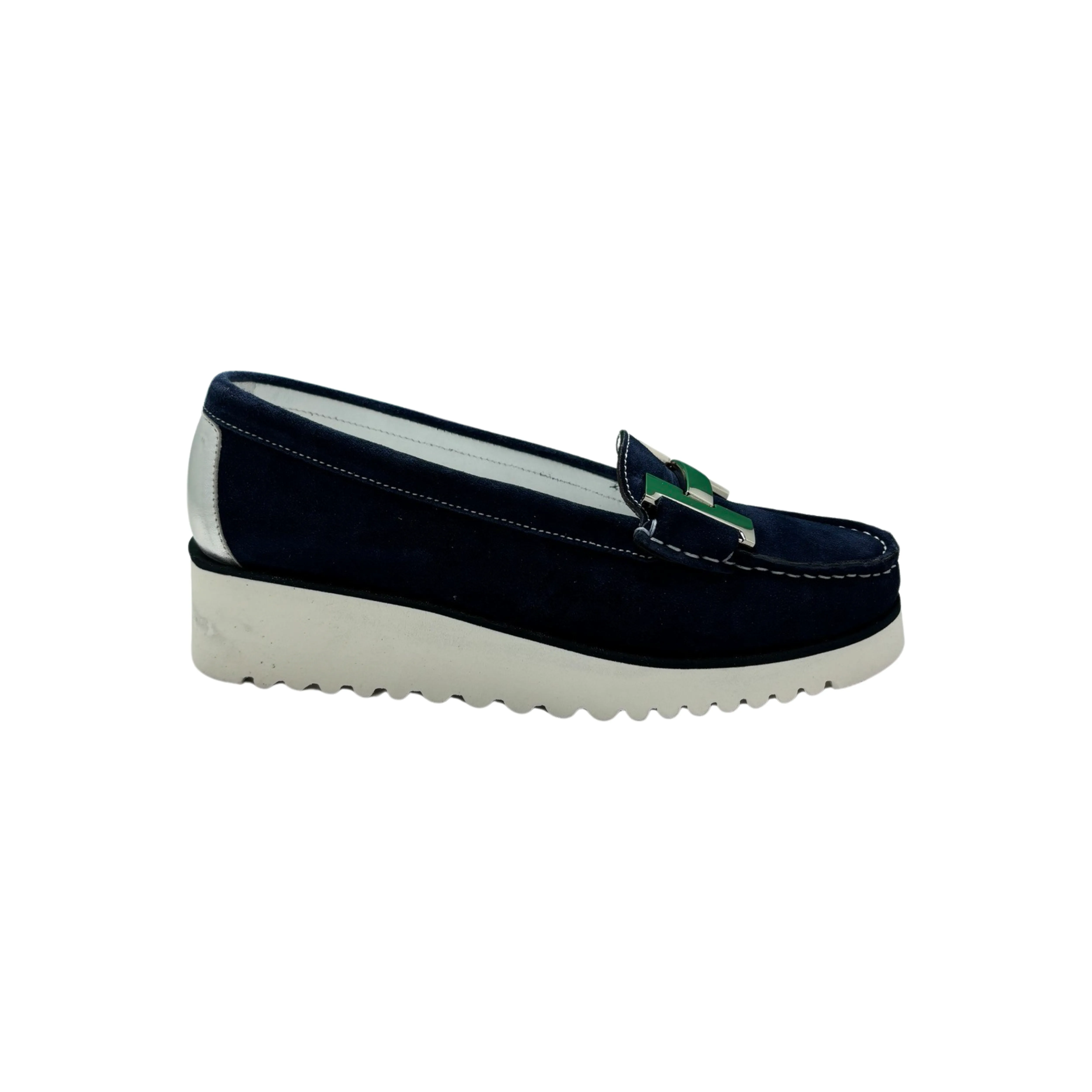 1266 Navy Loafer