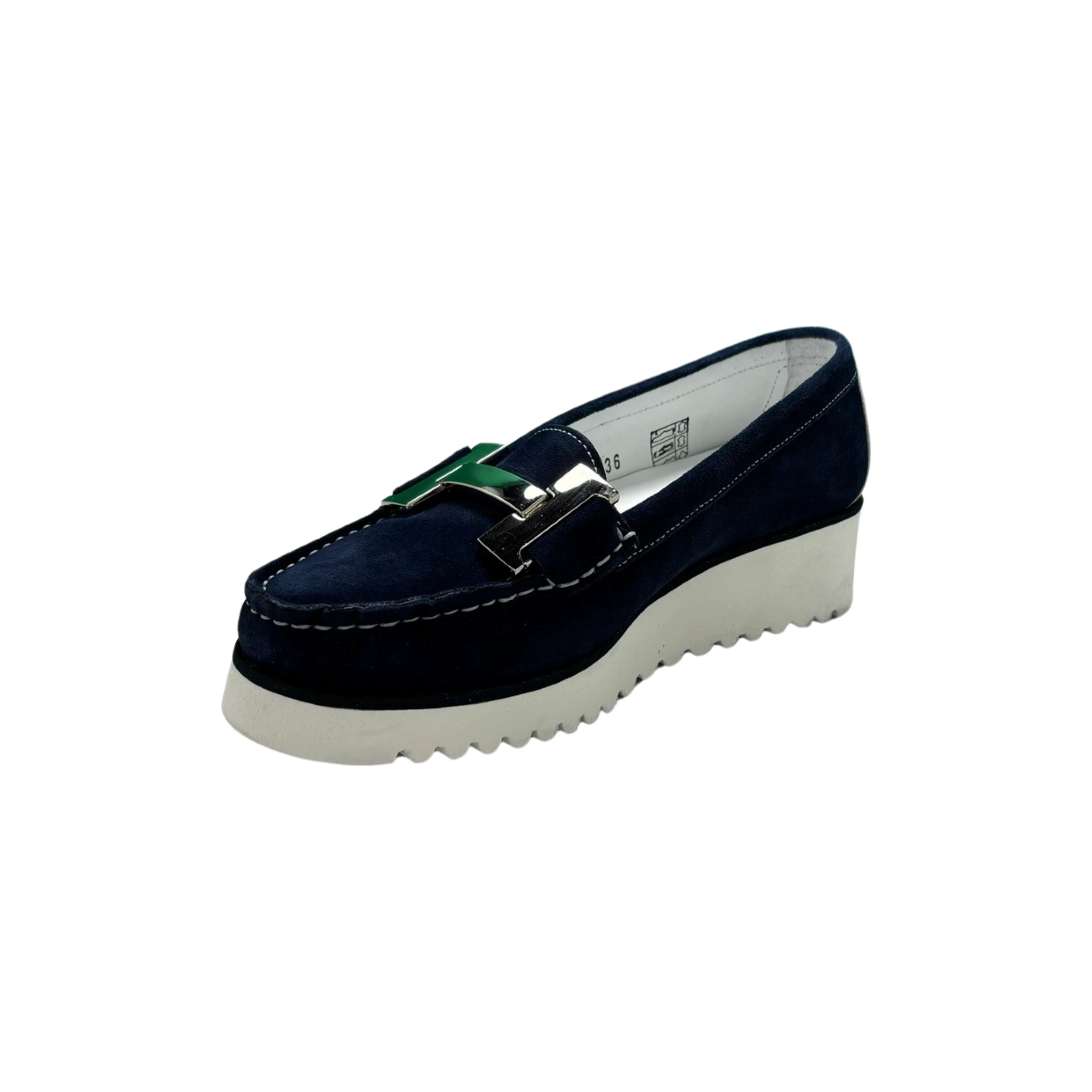 1266 Navy Loafer