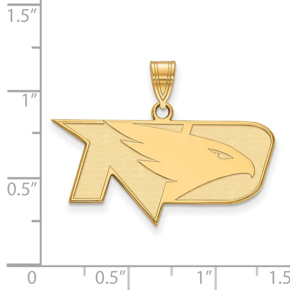 14k Yellow Gold North Dakota Medium Pendant