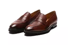 3DM X MSP - Napa Penny Loafers - Brown Grain