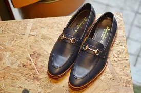 702 Horsebit Loafer Matt Blue