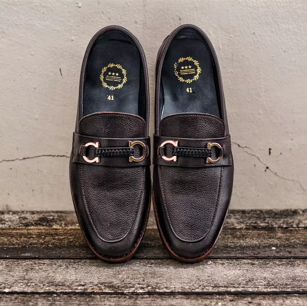 702 Horsebit Loafer VII Exotic Brown