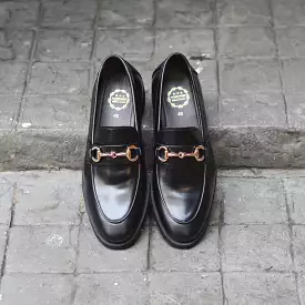 702 Horsebit Loafer X Piano Black