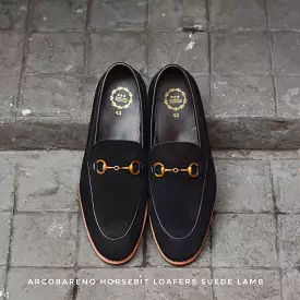 702 Horsebit Loafer X Suede Black