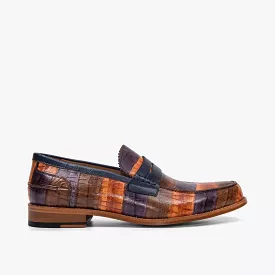 Abe Badlands Leather Penny Loafers