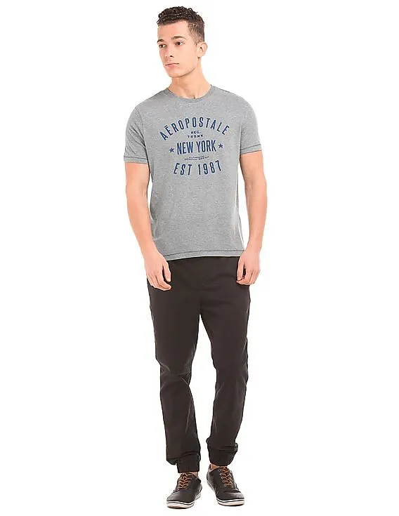 Aeropostale Printed Regular Fit T-Shirt