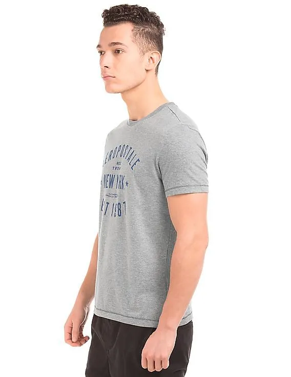 Aeropostale Printed Regular Fit T-Shirt