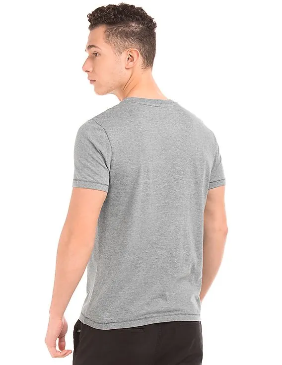 Aeropostale Printed Regular Fit T-Shirt