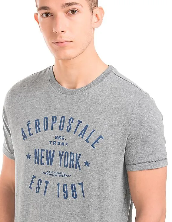 Aeropostale Printed Regular Fit T-Shirt