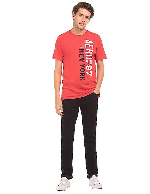 Aeropostale Regular Fit Printed T-Shirt