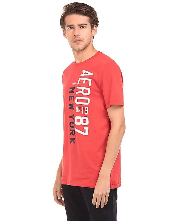 Aeropostale Regular Fit Printed T-Shirt