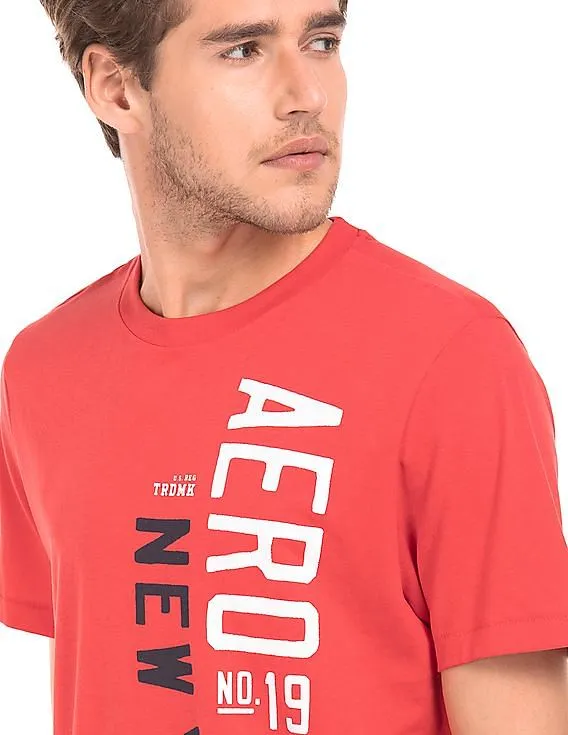 Aeropostale Regular Fit Printed T-Shirt