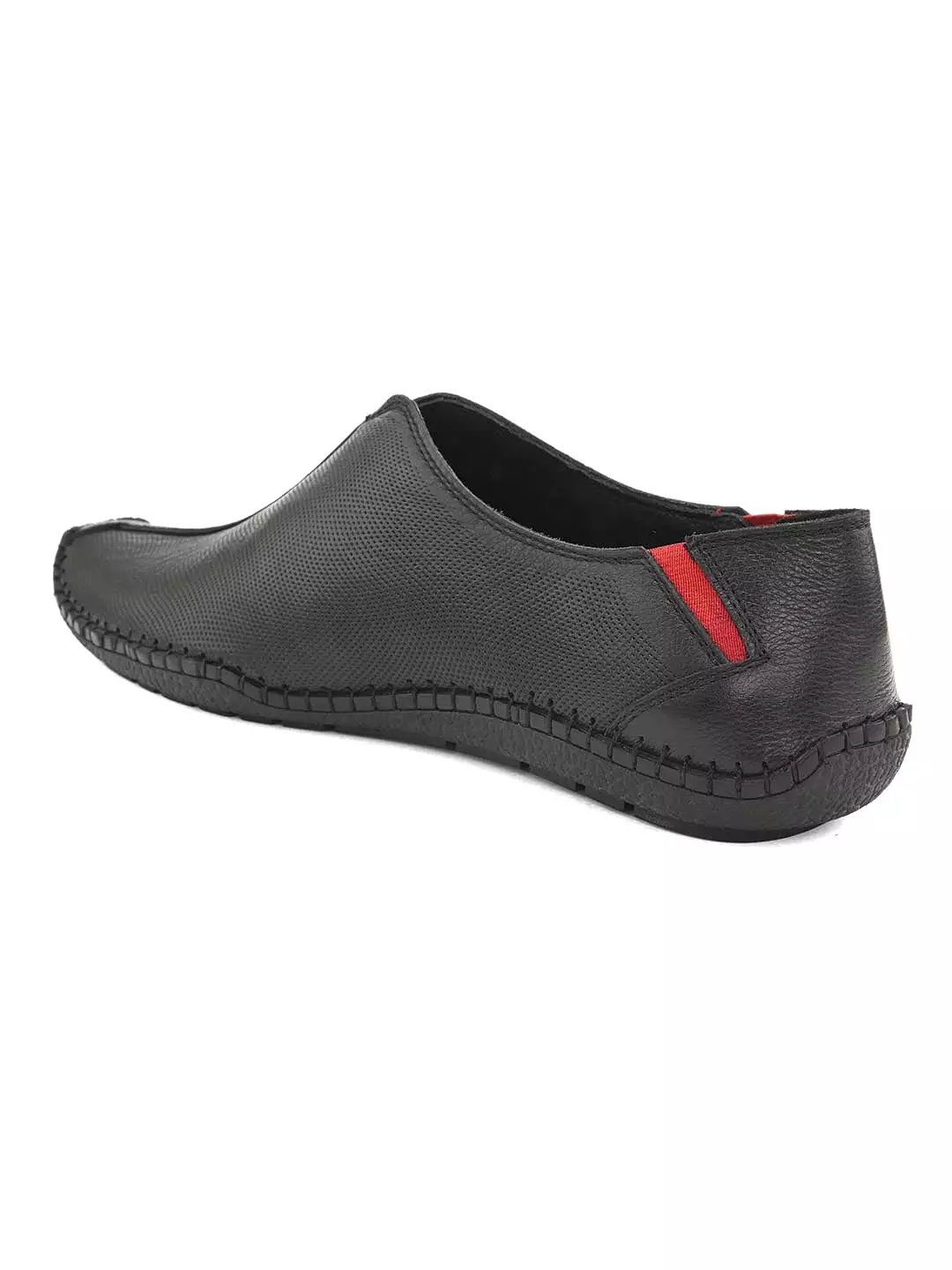 Alberto Torresi Genuine Mild Leather Ethnic Casual Flexible Swing Shoe Loafer Hand Stitched With PU Footbed And Leather Lining  