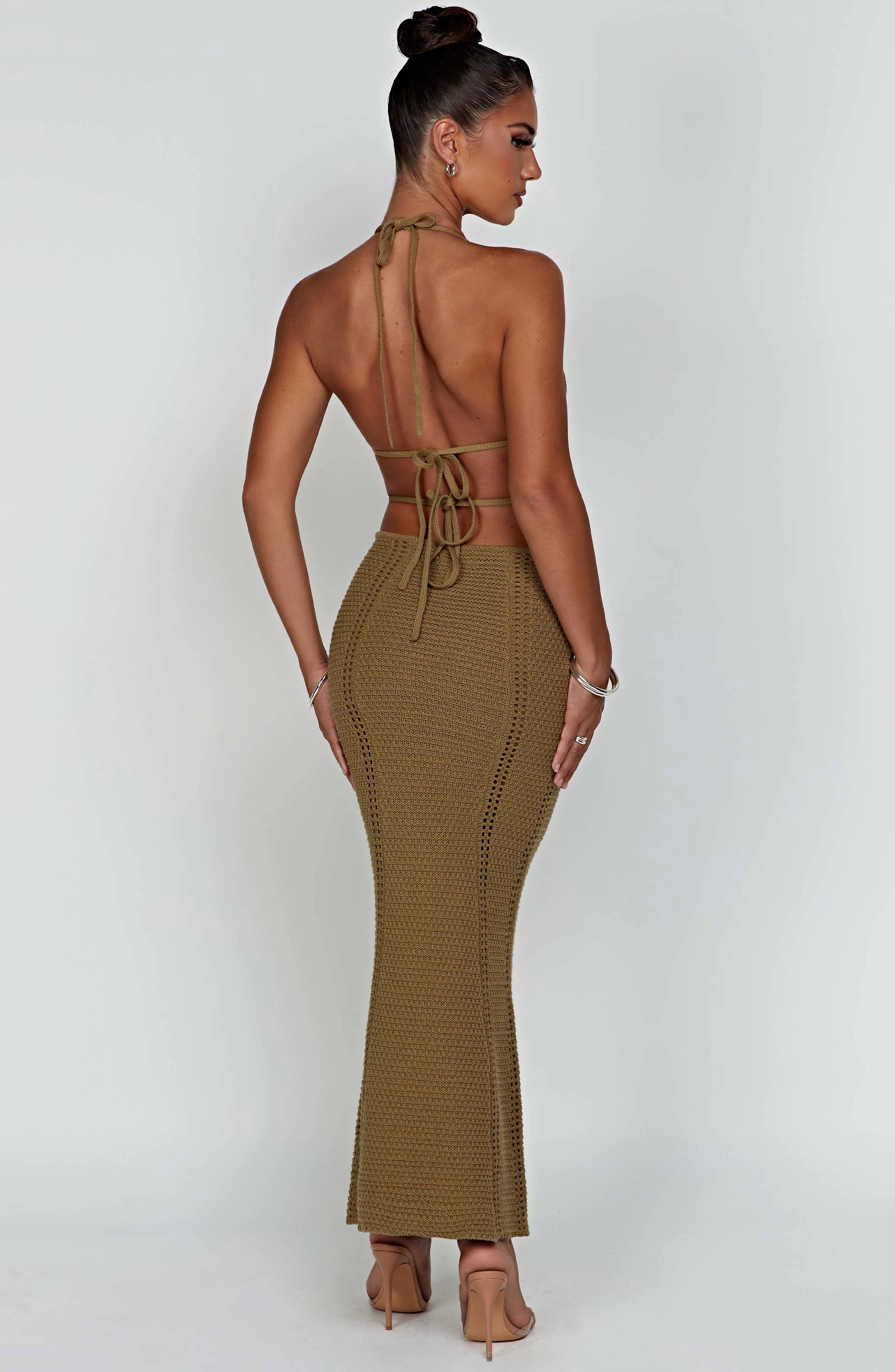 Arabella Maxi Dress - Khaki