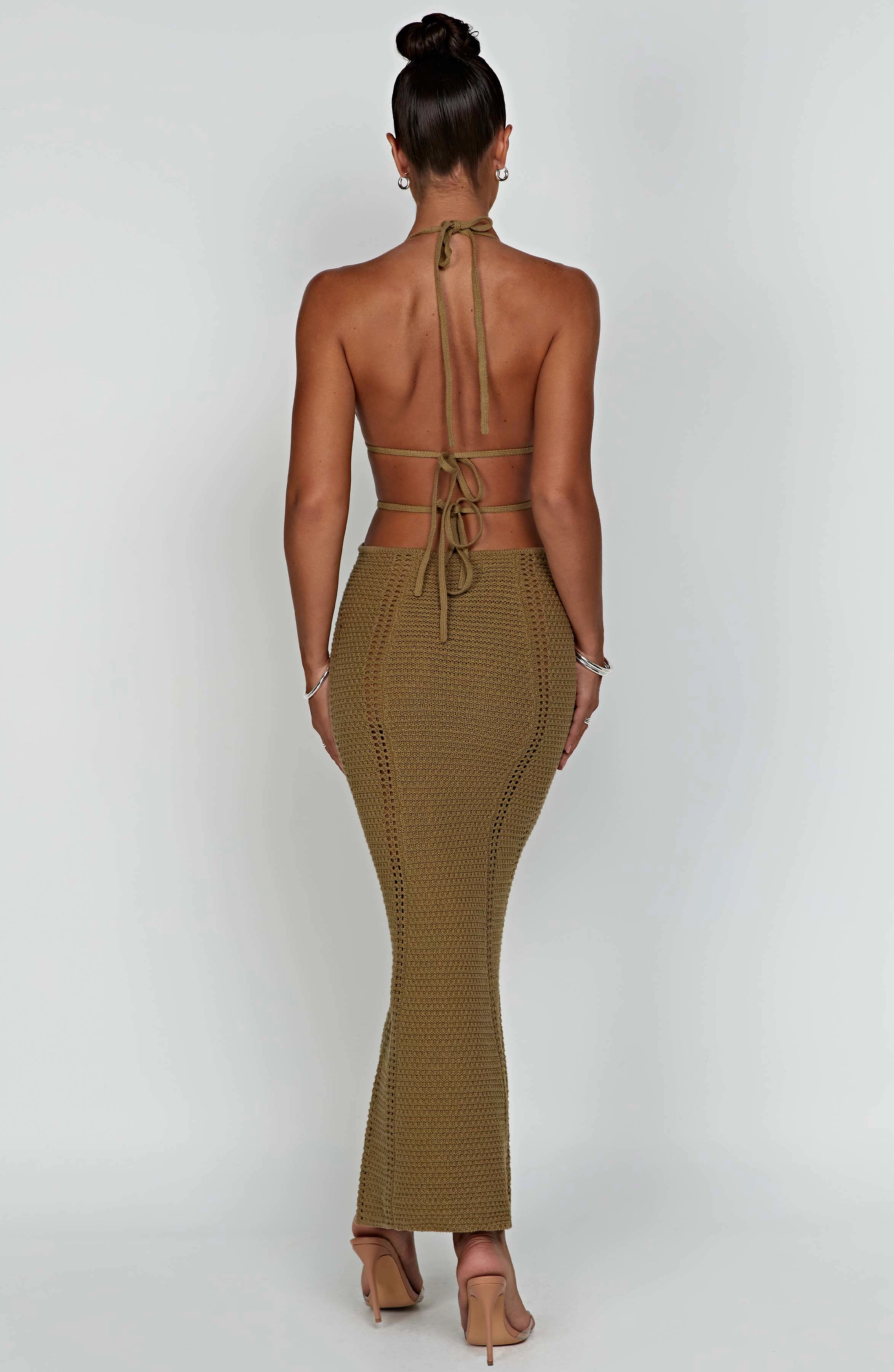 Arabella Maxi Dress - Khaki