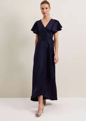 Arabella Satin Maxi Dress