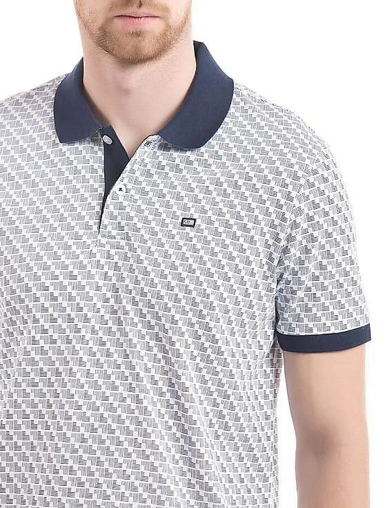 Arrow Sports Printed Regular Fit Polo Shirt