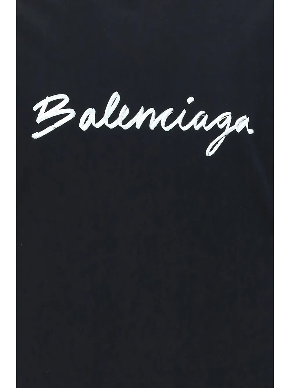 Balenciaga Logo Printed Medium Fit T-Shirt