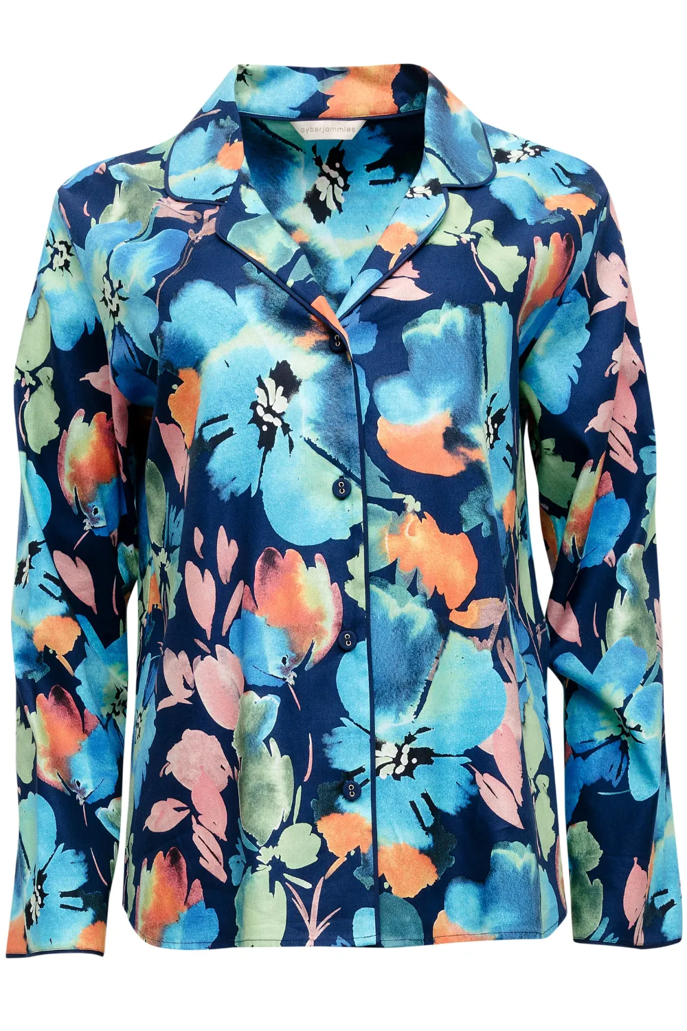 Bea Floral Print Long Sleeve Pyjama Top