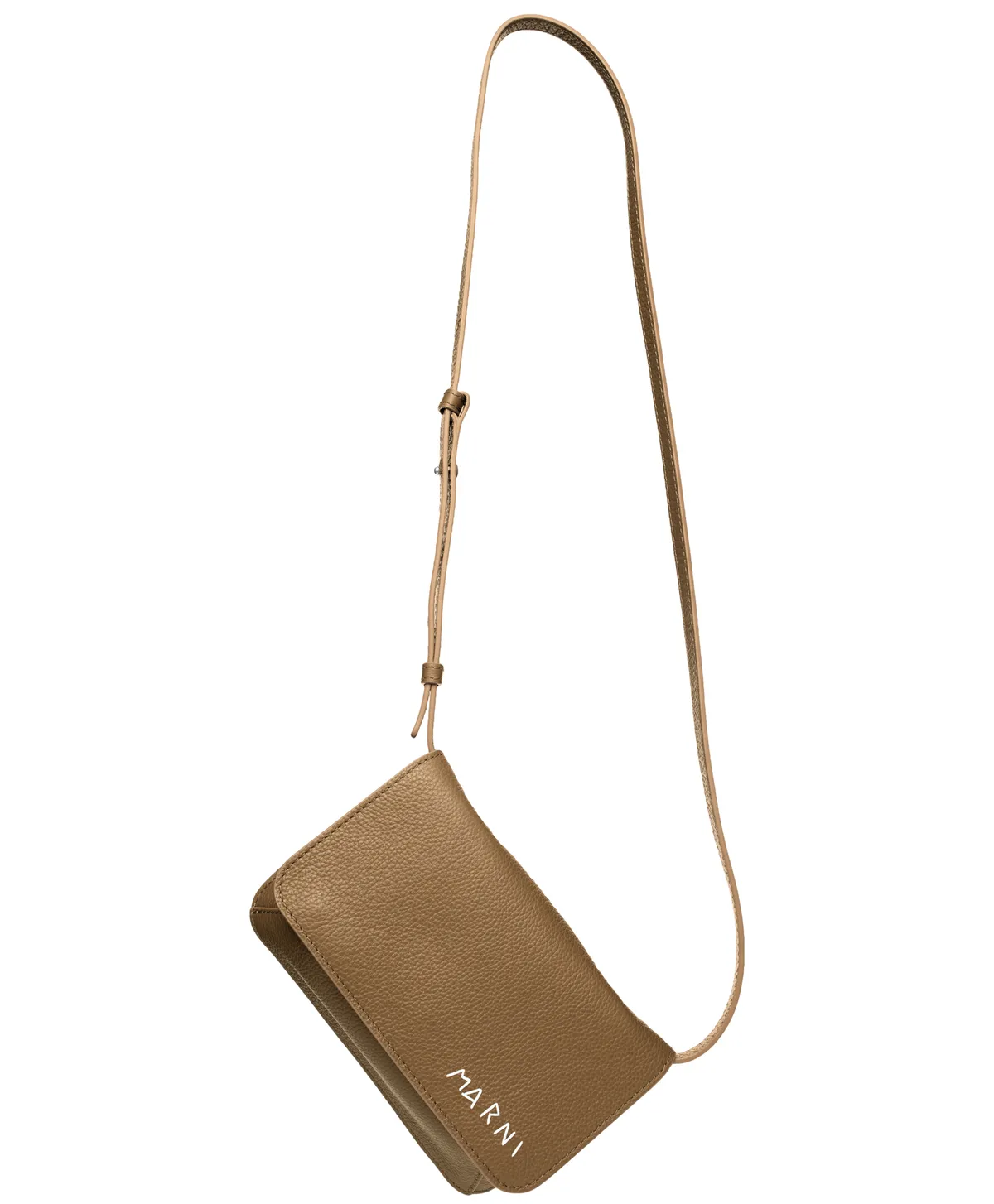 Beige hand stitched bag - Beige