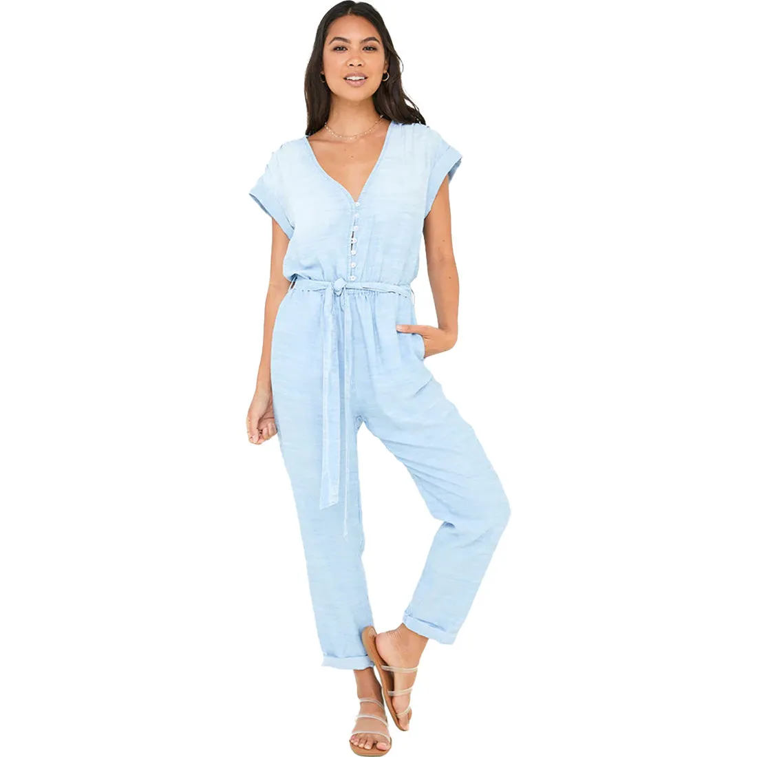 Bella Dahl Cap Sleeve Jumpsuit - Women's