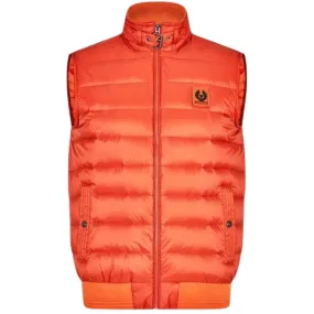 Belstaff Tonal Circuit Gilet Orange Down Filled Jacket