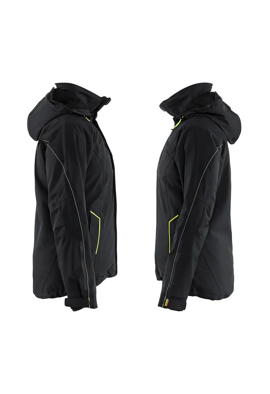 Blåkläder Work Jacket Winter Women 4408 - Black Yellow