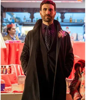 Brett Goldstein Ted Lasso Wool Coat