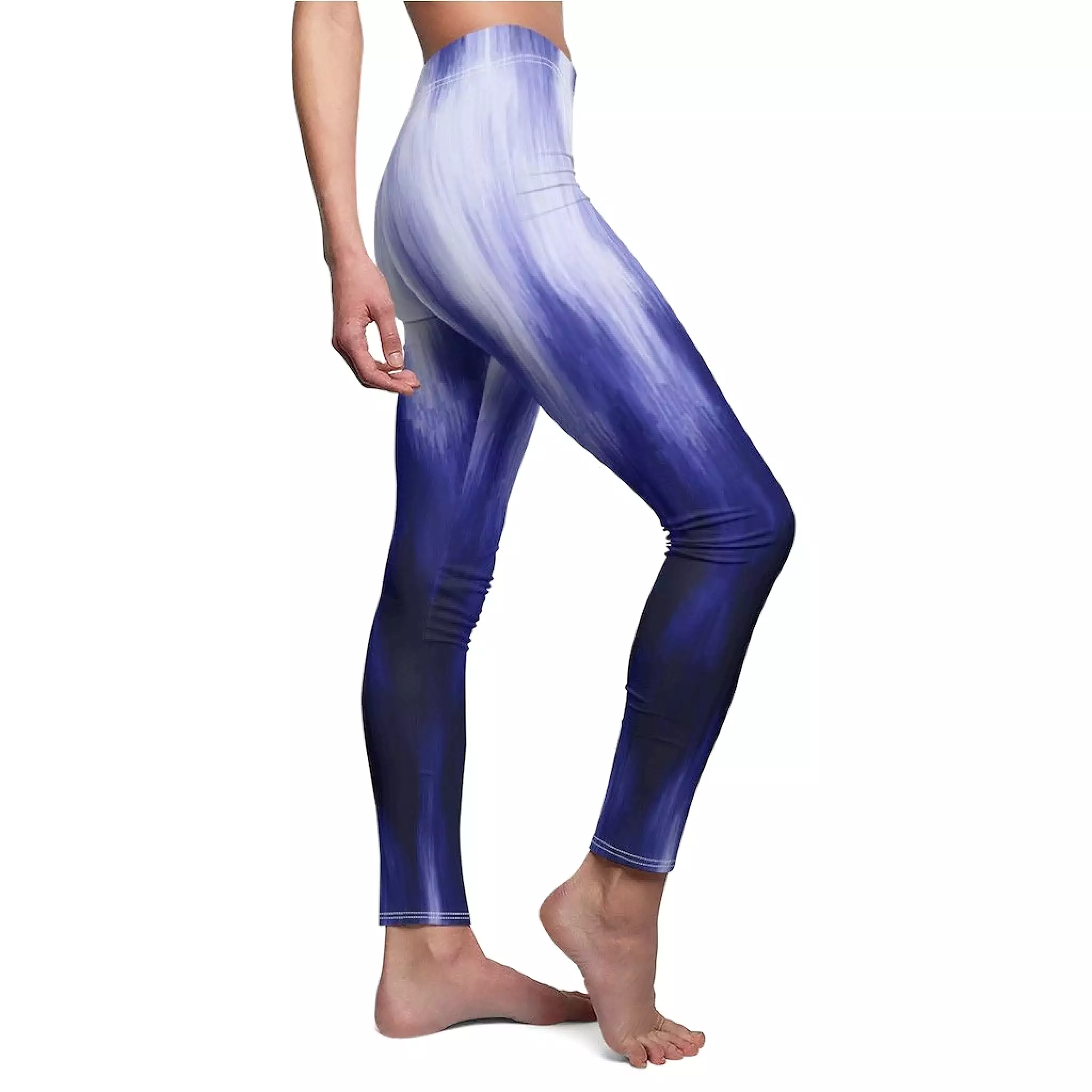 Bynelo Tie Dye Ocean Blue Casual Leggings