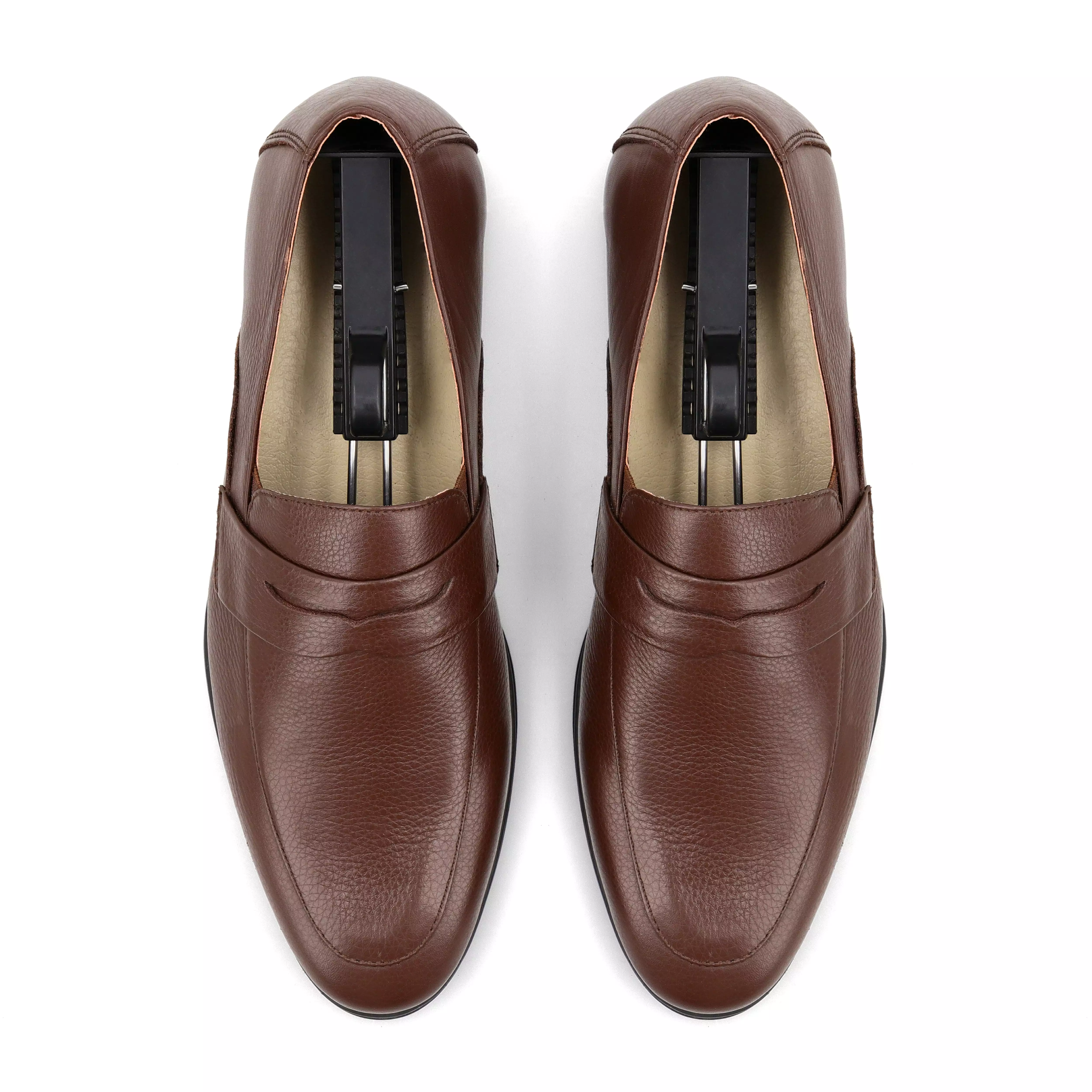 Classic Penny Loafers-Brown