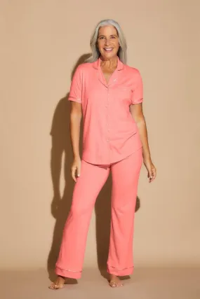 Cosabella Short Sleeve Top & Pant Pajama Set