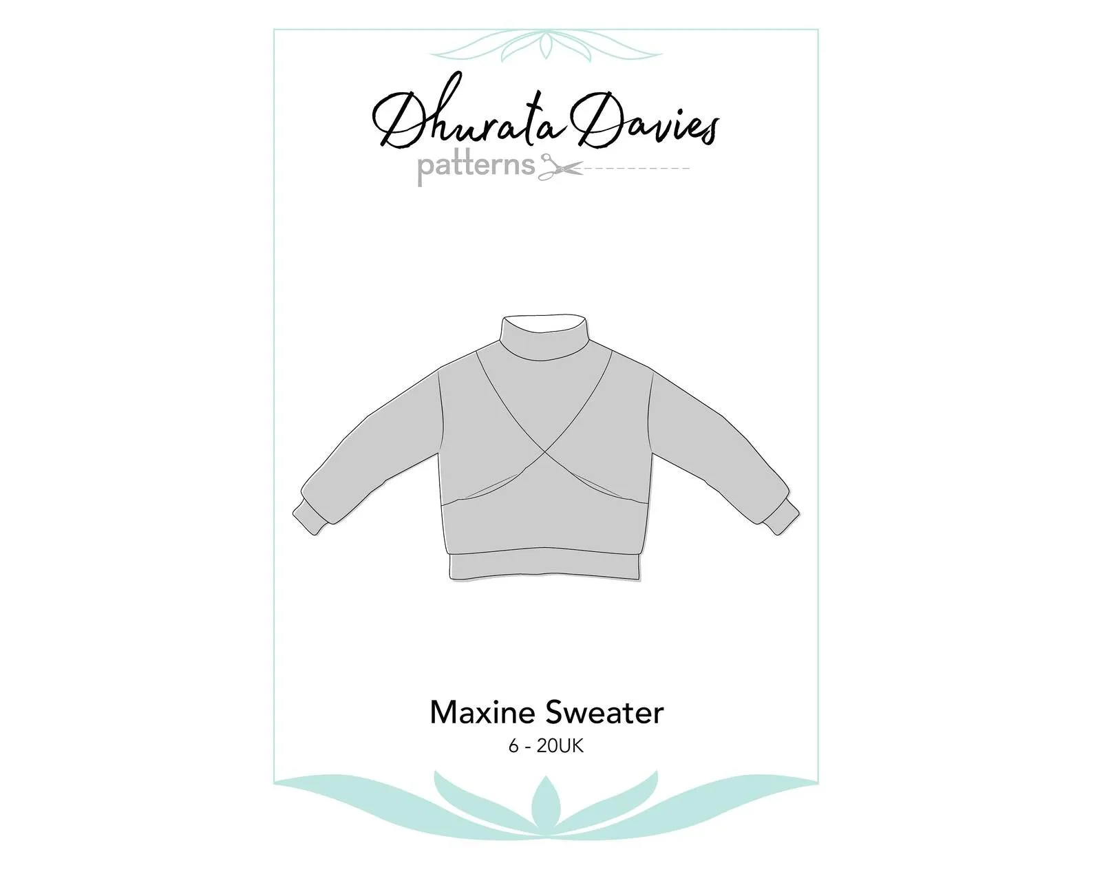 DHURATA DAVIES  Maxine Sweater Pattern.