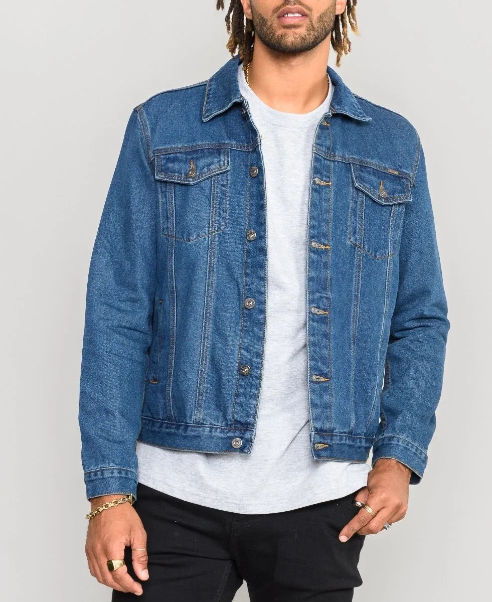 Duke Kingsize Big Western Denim Jacket Blue