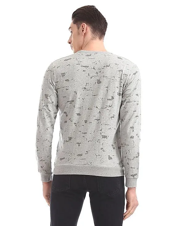 Ed Hardy Slim Fit Printed Sweatshirt