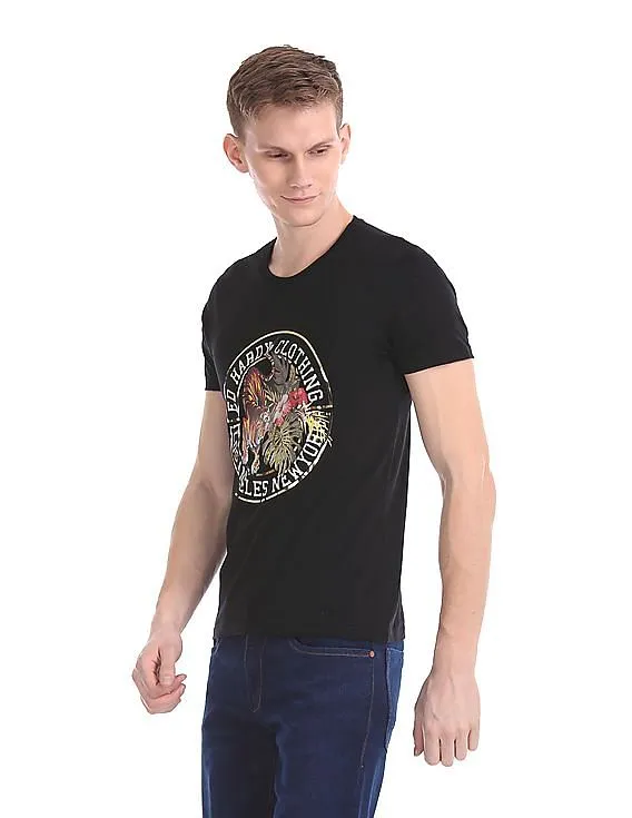 Ed Hardy Slim Fit Printed T-Shirt