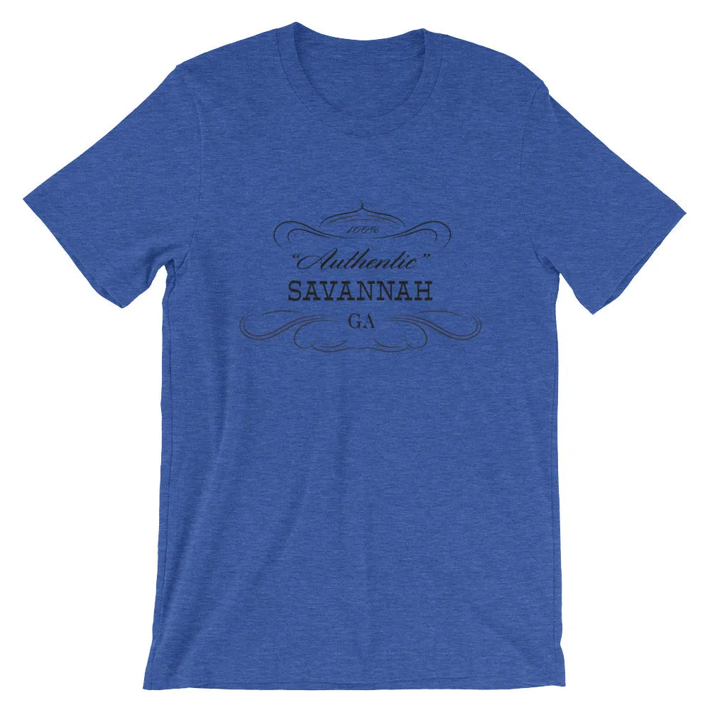 Georgia - Savannah GA - Short-Sleeve Unisex T-Shirt - Authentic