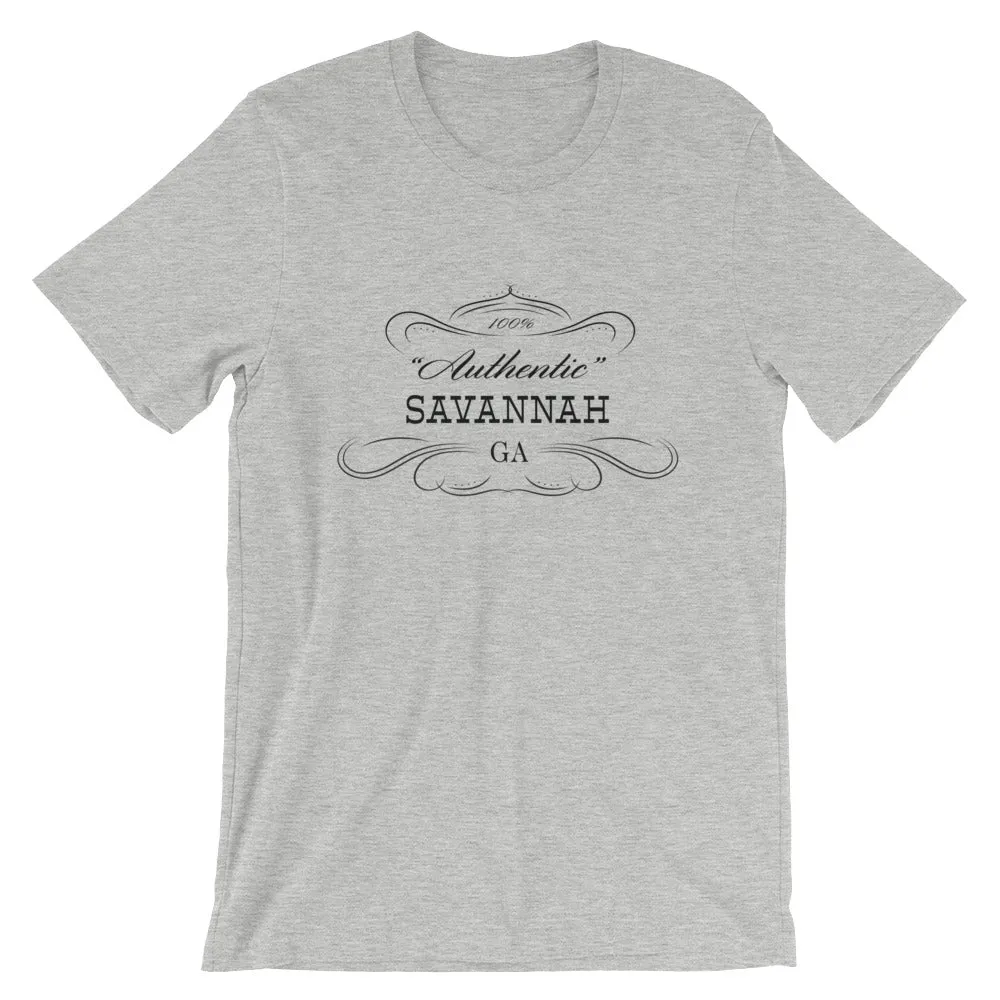 Georgia - Savannah GA - Short-Sleeve Unisex T-Shirt - Authentic