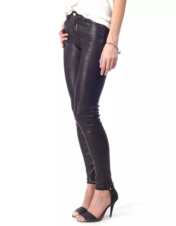 GIGI - Classic Stretch-Leather Skinny Pants