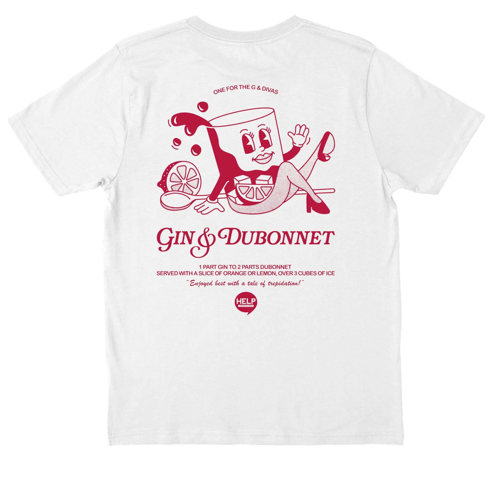 Gin & Dubonnet - Organic Light T-shirt Inclusive