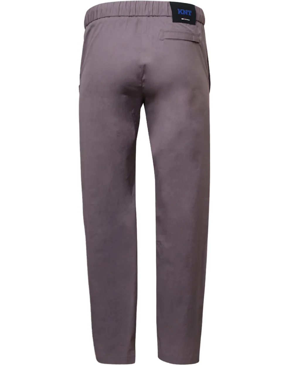 Grey Cotton Drawstring Pant