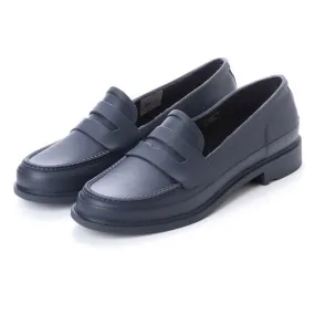 Hunter Women's Refined Penny Loafer in Matte Navy