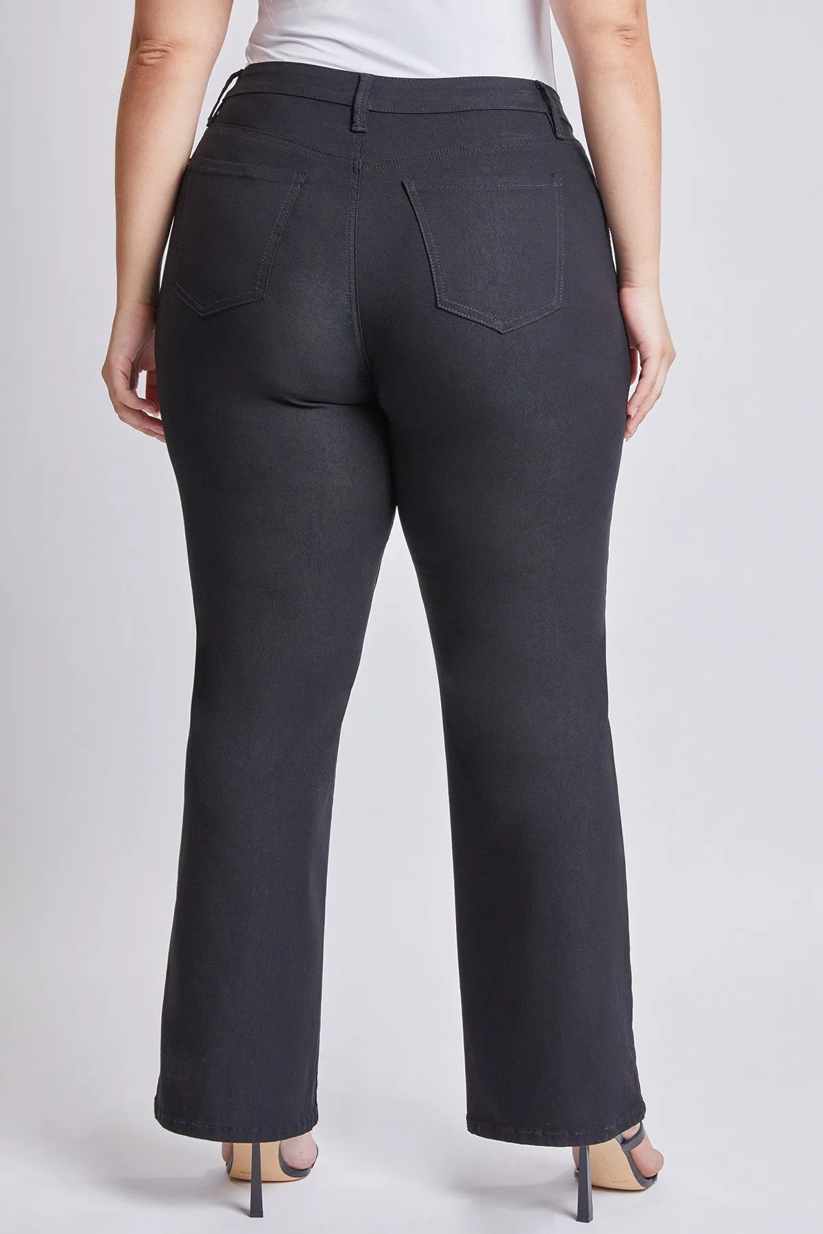 Hyperstretch Wide Leg Jeans in Black