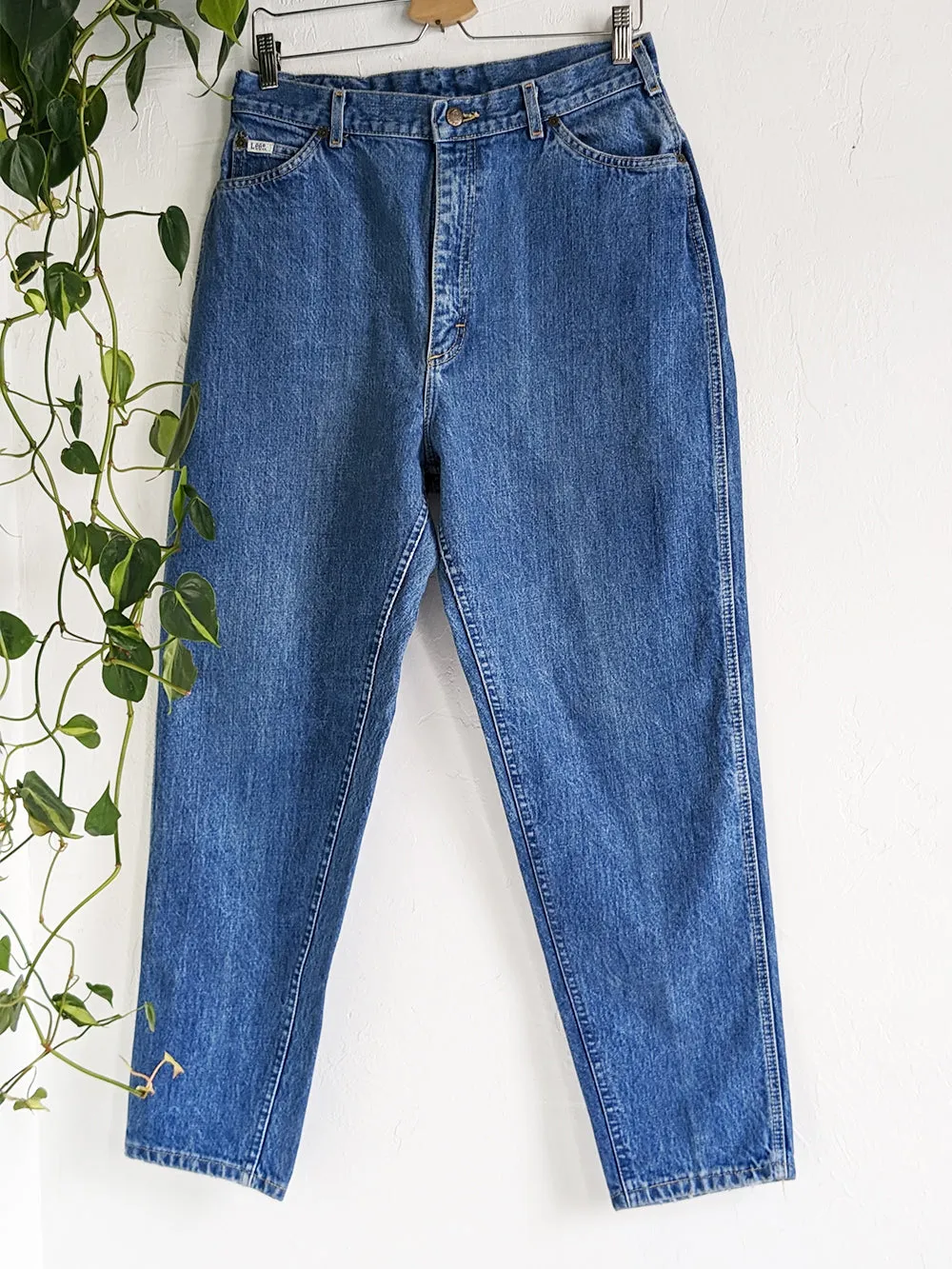 LEE Medium Wash High Rise Jeans