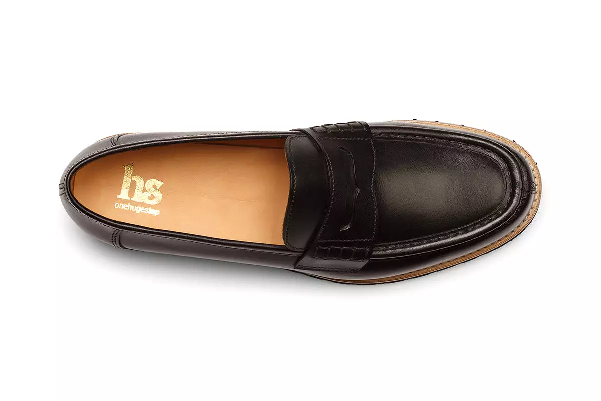 Lopez Leather Penny Loafers -B