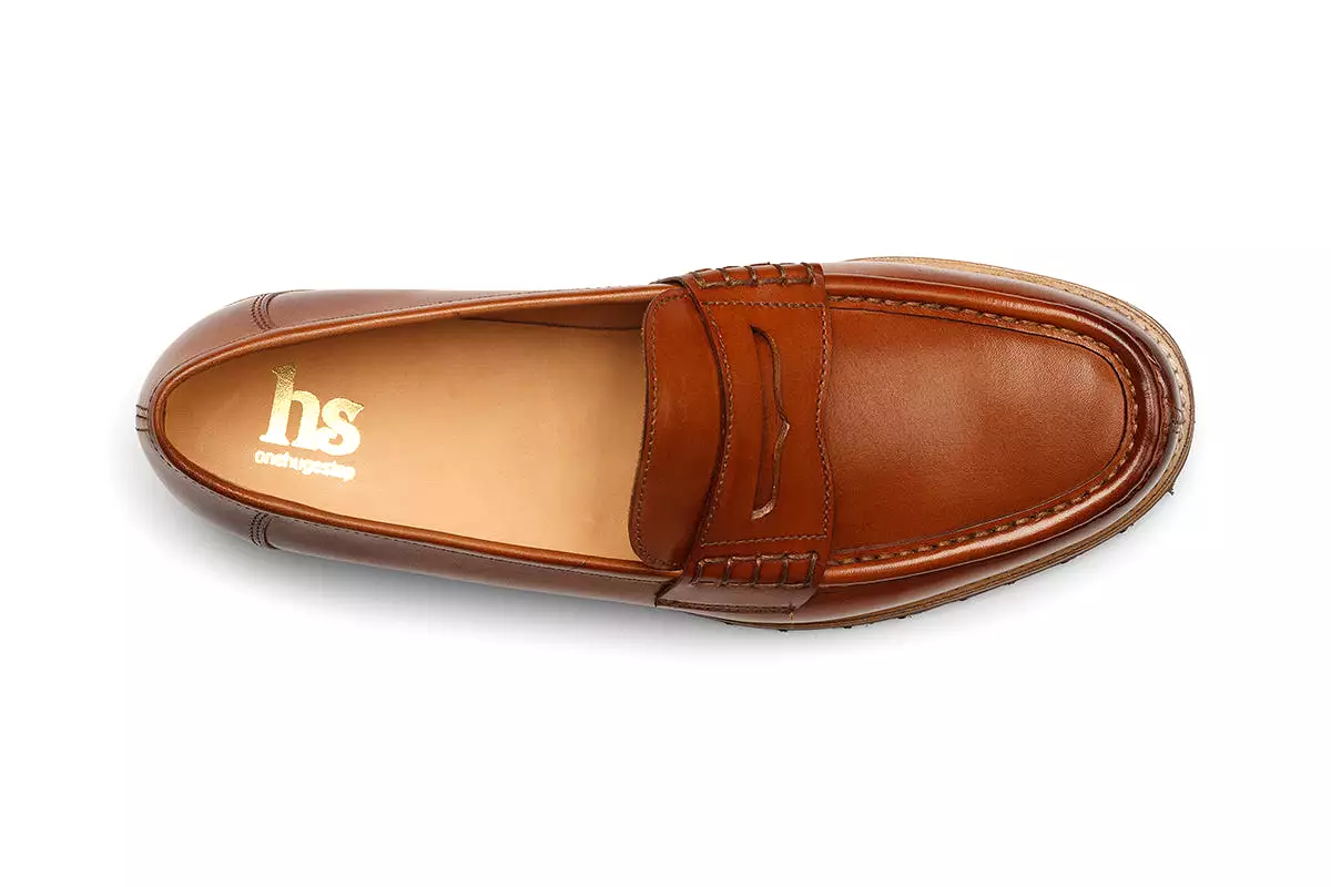 Lopez Leather Penny Loafers -T