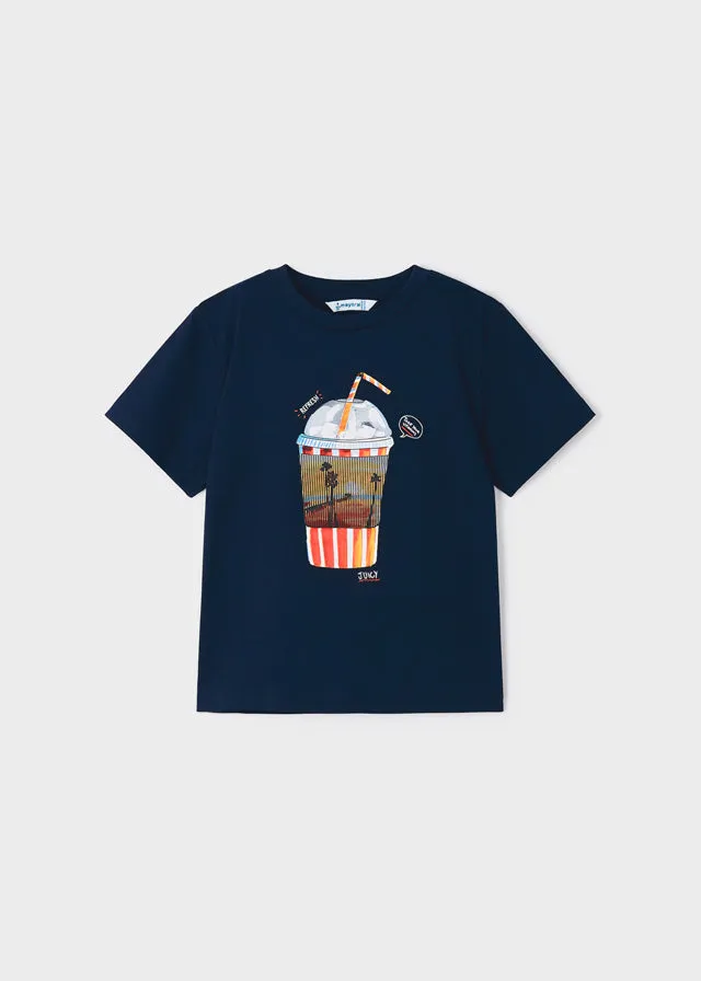 Mayoral S/s t-shirt for boy - Navy