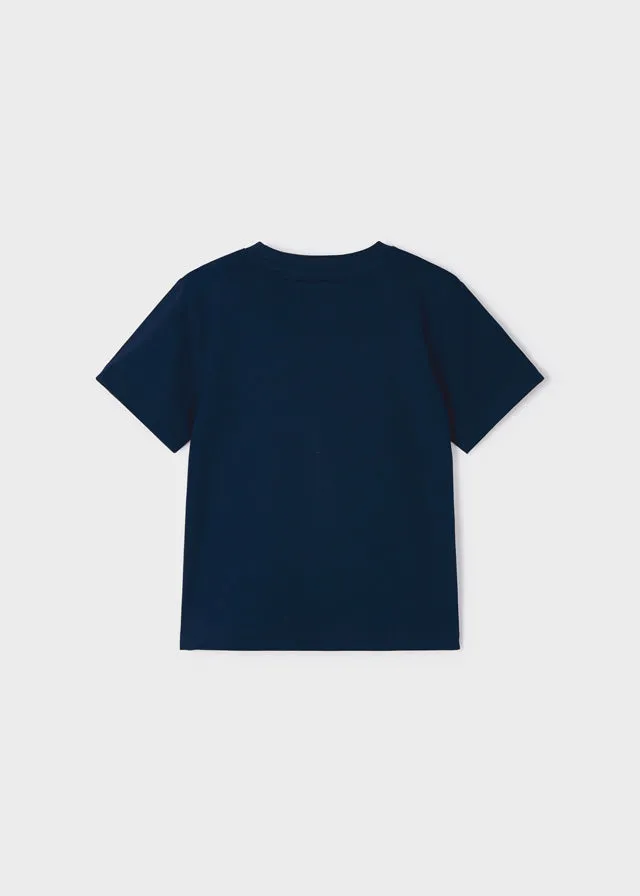 Mayoral S/s t-shirt for boy - Navy