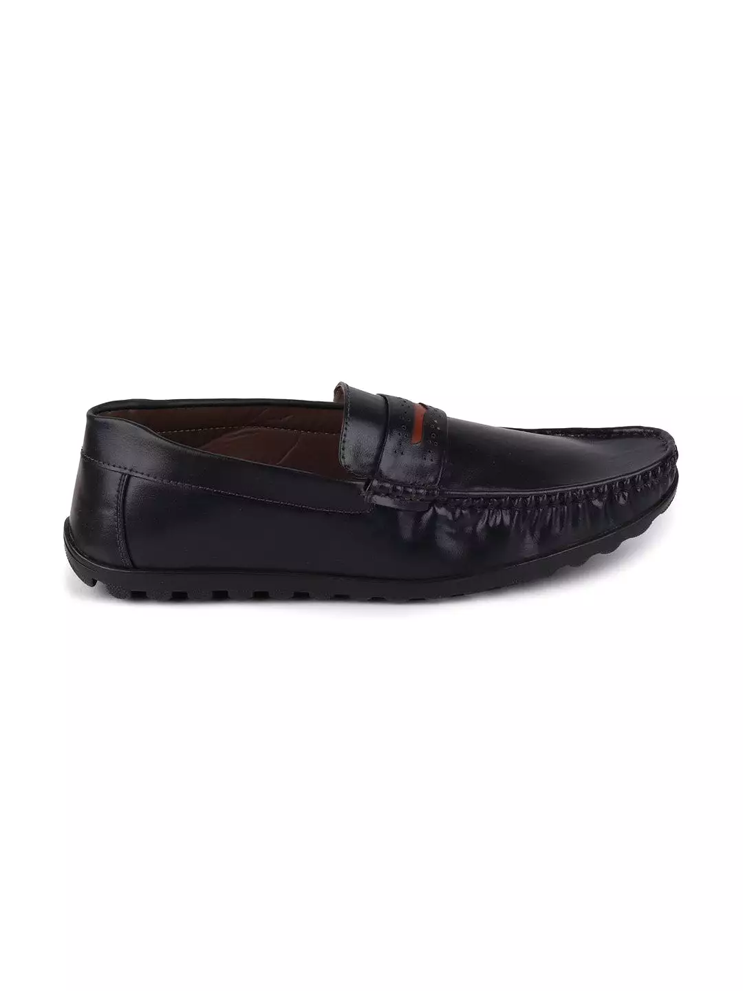 Men Blue Casual Slip-On Loafers