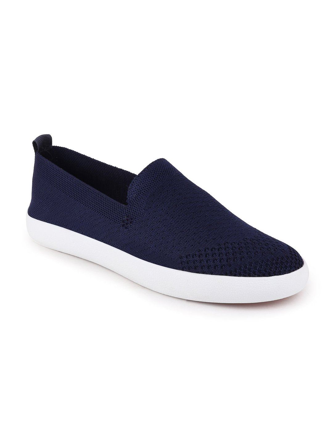 Men Blue Casual Slip-On Shoes