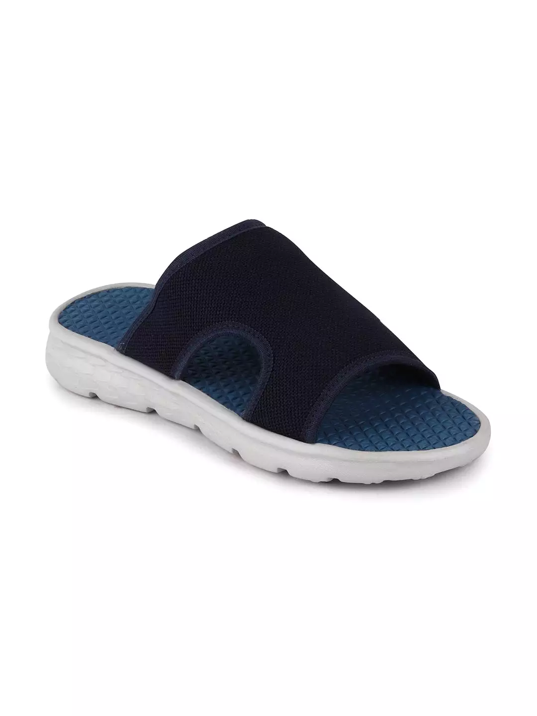 Men Navy Blue Casual Slip-On Flip-Flops